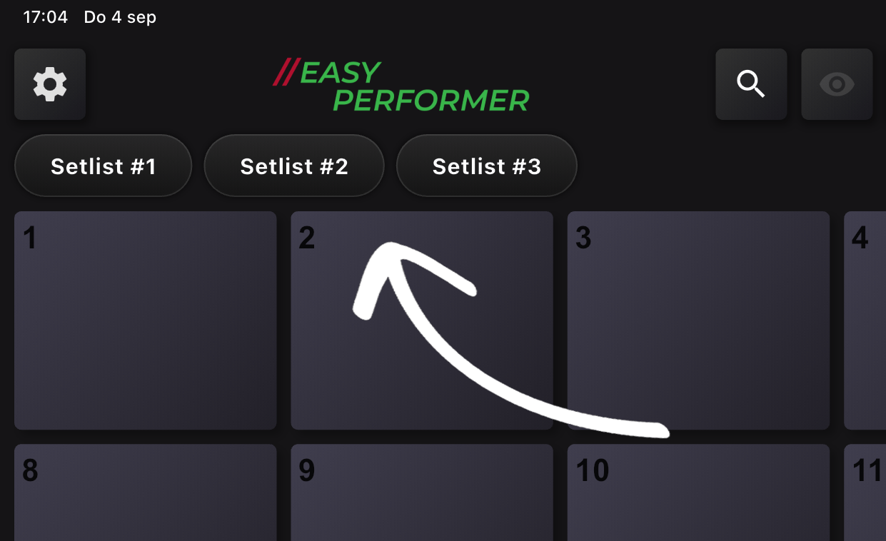MIDI Start Stop Continue Example